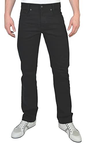MAC Herren Straight Leg Jeanshose Arne, Schwarz (Black H900), 33W / 34L von MAC Jeans