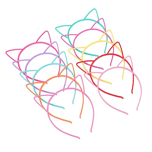 MAGICLULU 12st Haarreifen Für Katzenohren Für Kinder Lernspielzeug Für Kleinkinder Kopfschmuck Haarband Haargummis Haarbänder Für Katzenohren Koreanische Version Haarring MAGICLULU 12st Haarreifen Für Katzenohren Für Kinder Lernspielzeug Für Kleinkinder Kopfschmuck Haarband Haargummis Haarbänder Für Katzenohren Koreanische Version Haarring von MAGICLULU