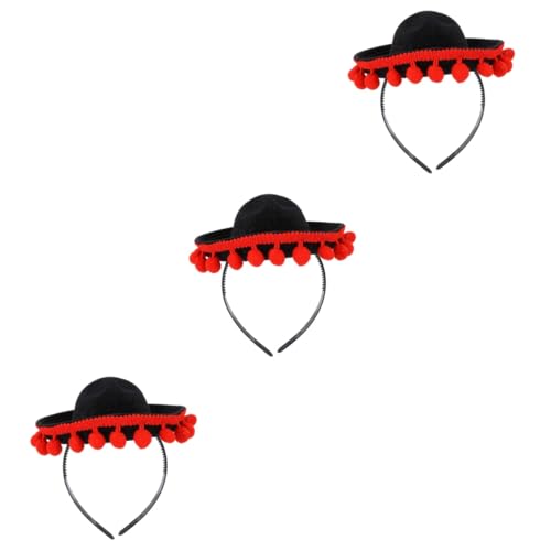MAGICLULU 3st Karneval Kopfschmuck Lotus Teelichthalter Sombrero-stirnbänder Stoff Mexikanische Sombrero-hüte Schmuck Untersetzer Stirnbänder Für Männer Haargummis Mann Hut Kopftaste MAGICLULU 3st Karneval Kopfschmuck Lotus Teelichthalter Sombrero-stirnbänder Stoff Mexikanische Sombrero-hüte Schmuck Untersetzer Stirnbänder Für Männer Haargummis Mann Hut Kopftaste von MAGICLULU