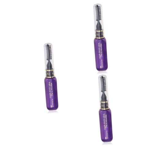 MAGICLULU 3st Haarfärbewachs Färbendes Wachs Temporäres Haarfärbemittel Halloween-haarfärbemittel Einmal Haarfärbemittel Violett Einweg von MAGICLULU