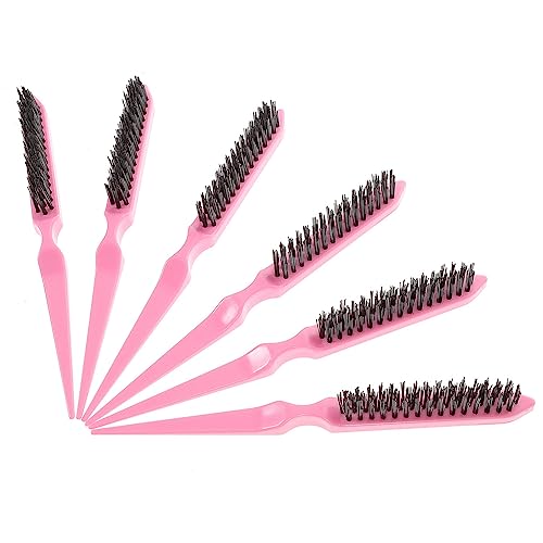 MAGICLULU 6St Lockenkamm Friseurnadelschwanzkamm Männeranzug hairbrush haarbürsten Kämme Stylingkamm für Männer Stielkamm zum Haarstyling Neckende Bürste für Frauen Haarfärbemittel Baotou pp von MAGICLULU