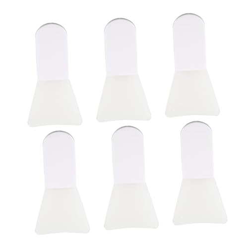 MAGICLULU 6st Maskenbürste Aus Silikon Cremeapplikatoren Für Das Gesicht Malpinsel Gesichts- Gesichtsabdeckungsbürste Aus Silikon Lüfter Schrubber Ton Tragbar Reinigungsbürste Weiß Kieselgel MAGICLULU 6st Maskenbürste Aus Silikon Cremeapplikatoren Für Das Gesicht Malpinsel Gesichts- Gesichtsabdeckungsbürste Aus Silikon Lüfter Schrubber Ton Tragbar Reinigungsbürste Weiß Kieselgel von MAGICLULU