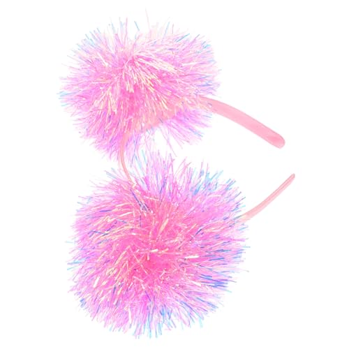 MAGICLULU Geburtstag Stirnbänder kinder haarschmuck kinder stirnband Halloween-Stirnbänder Boppers Stirnband pom Urlaub Stirnbänder Bopper-Stirnbänder Mädchen metallische Linie Schal Antenne von MAGICLULU