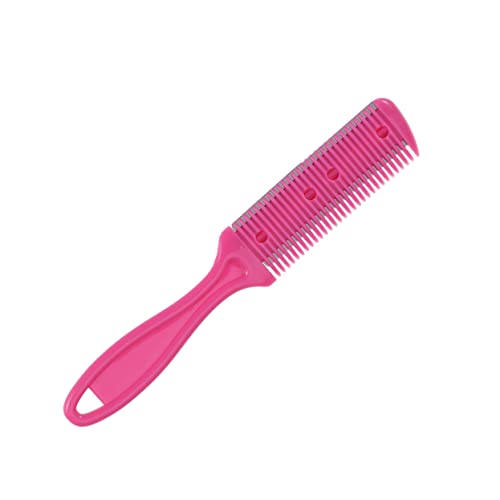 MAGICLULU Haarschneider Trimmer Haar cutter trimmer für Männer Haarschneider Kamm Doppelseitiger Haarschneider Rasierer doppelseitige haarschneideschere Haarkamm Edelstahl Verdünnung von MAGICLULU