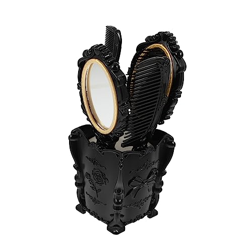MAGICLULU Kosmetikspiegel-bürsten-kamm-set 5-teilig Vintage-bürsten-ensemble Mit Kamm Für Haare MAGICLULU Kosmetikspiegel-bürsten-kamm-set 5-teilig Vintage-bürsten-ensemble Mit Kamm Für Haare von MAGICLULU