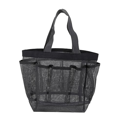 MAGICLULU Netztasche Zur Aufbewahrung Campingtasche Make-up-Tasche Aus Mesh Sand-Strand-spielzeugtasche Mesh-wäschesack Outdoor-kulturbeutel Dusche Oxford-Stoff Kind Duschtasche Hülse von MAGICLULU