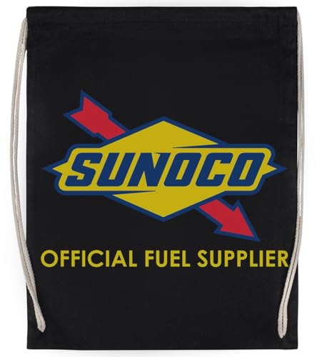 Sunoco Oil Official Fuel Supplier Unisex-Sporttasche, Schwarzer Turnbeutel von MAGITONE