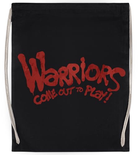 Warriors Come Out to Play Unisex-Sporttasche, Schwarzer Turnbeutel von MAGITONE