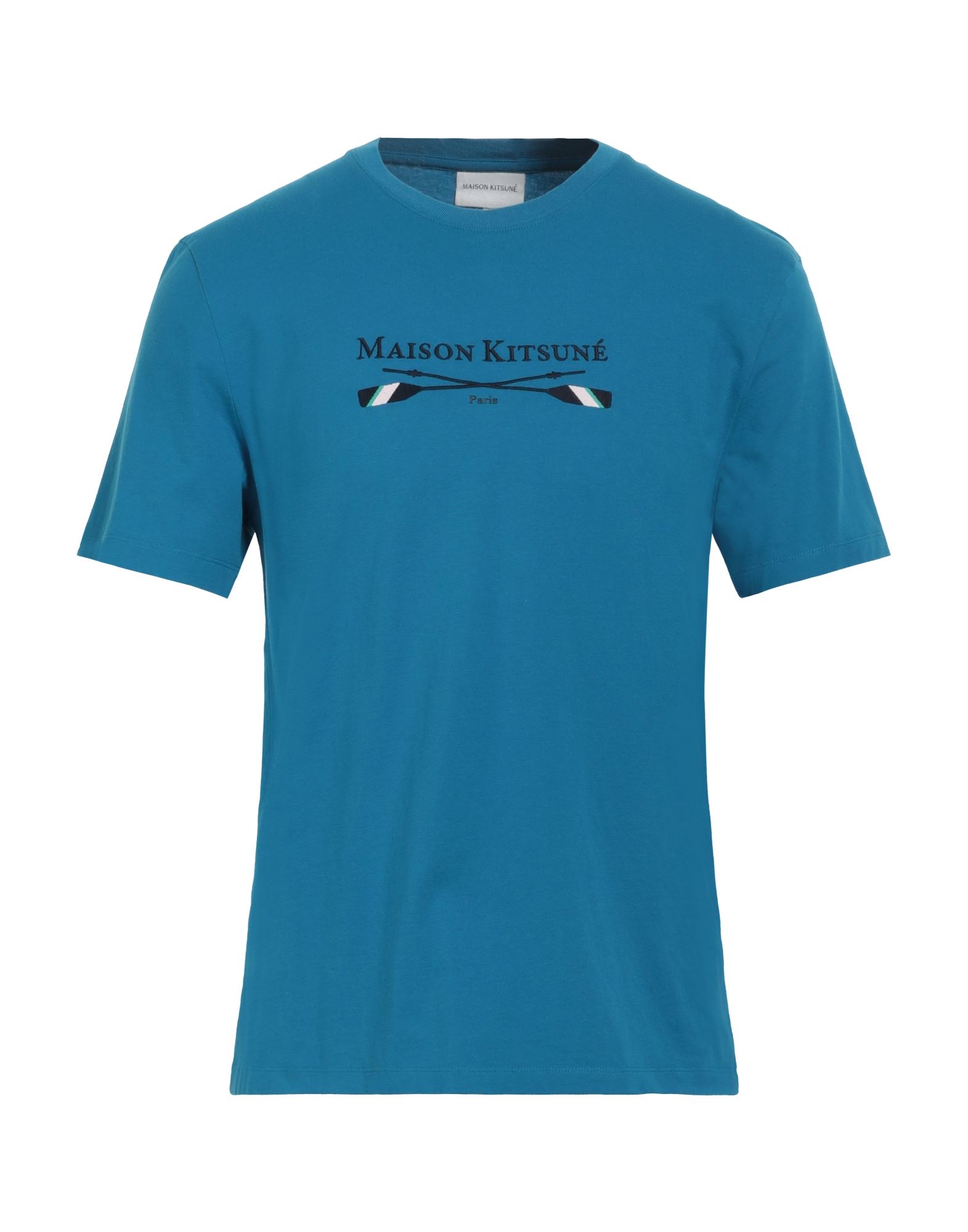 MAISON KITSUNÉ T-shirts Herren Azurblau von MAISON KITSUNÉ