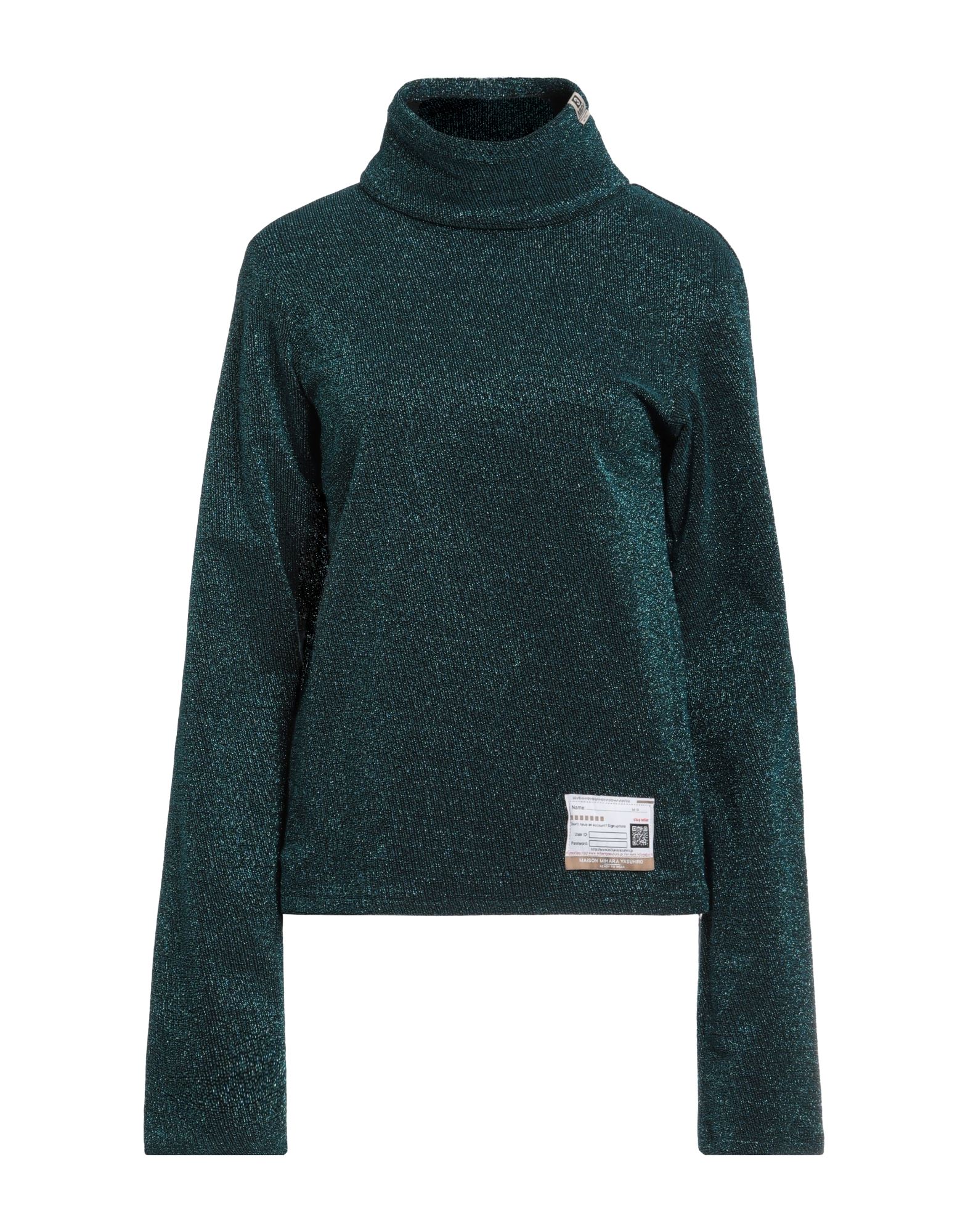 MAISON MIHARA YASUHIRO Rollkragenpullover Damen Petroleum von MAISON MIHARA YASUHIRO