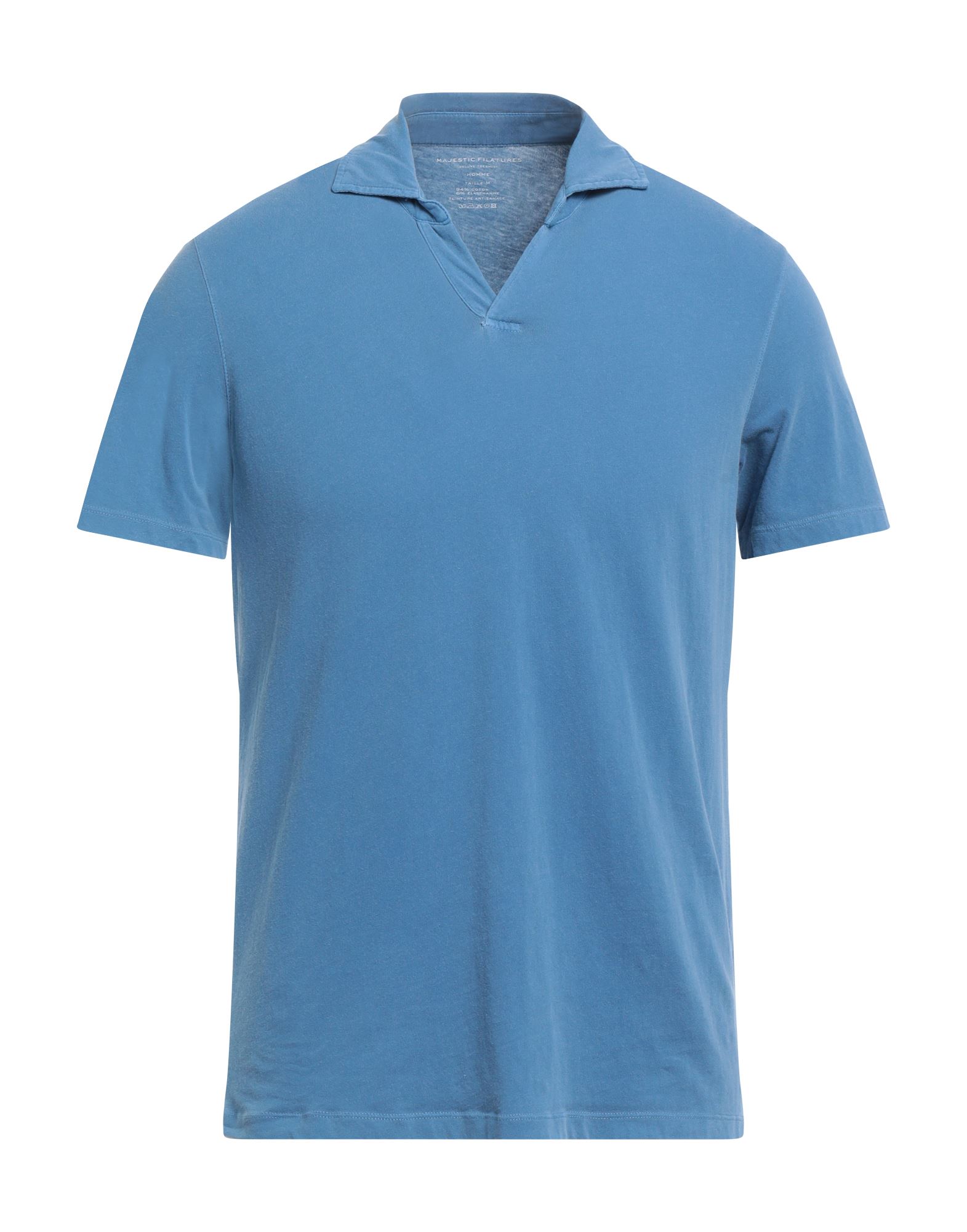 MAJESTIC FILATURES Poloshirt Herren Blau von MAJESTIC FILATURES