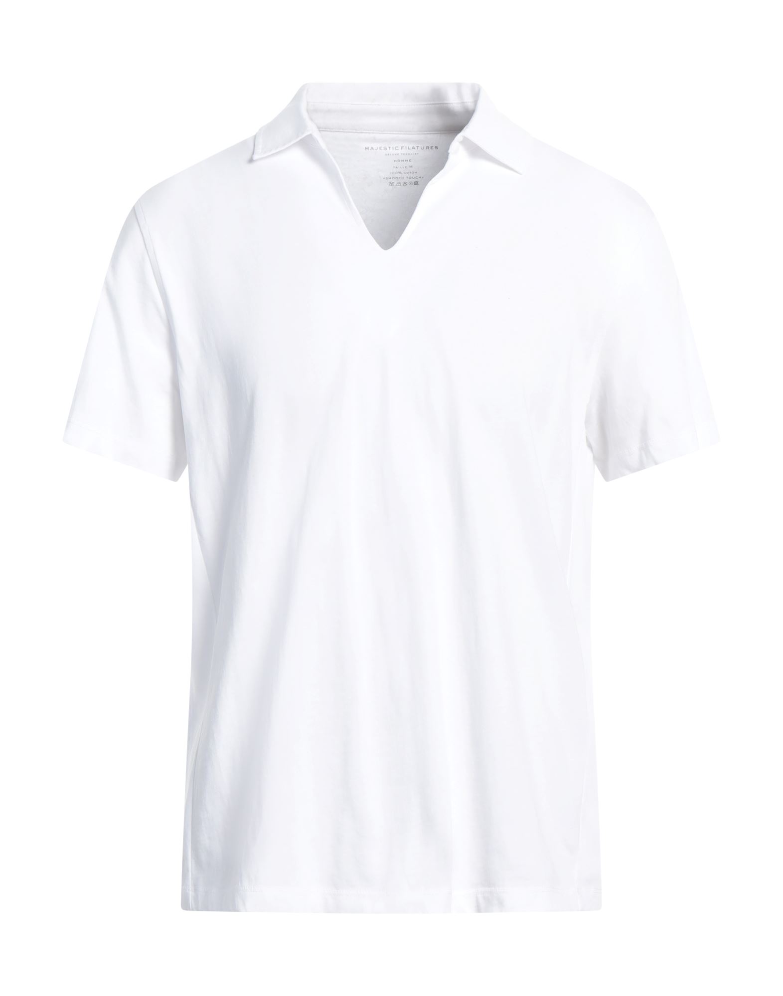 MAJESTIC FILATURES Poloshirt Herren Weiß von MAJESTIC FILATURES