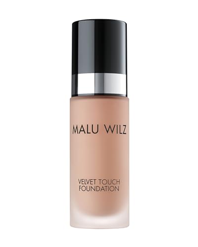 Malu Wilz Velvet Touch Foundation Sand Rose Cake 30ml I Skincare Creme Make up für makellosen Teint I Kaschiert Unebenheiten, Augenringe, Fältchen von Malu Wilz