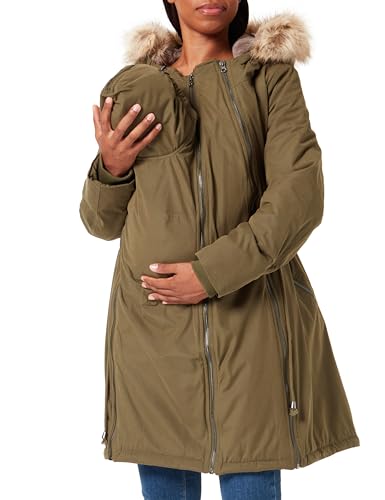 MAMA.LICIOUS Damen MLAMY Padded Jacket 3IN1 A. Jacke, Grün, L von MAMA.LICIOUS