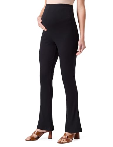 MAMA.LICIOUS Damen VMMLAVENDER HW Flared NOOS Leggings, Black, XS MAMA.LICIOUS Damen VMMLAVENDER HW Flared NOOS Leggings, Black, XS von MAMALICIOUS