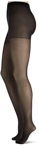 MAMALICIOUS Damen Mlmalou Pantyhose 20 Den 2-p A. Noos, Black/Pack:TAN, S-M von MAMALICIOUS