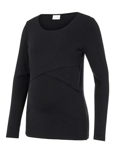 MAMALICIOUS Damen MLCAMMA June L/S Jersey TOP 2F A. NOOS Langarmshirt, Black, XS von MAMALICIOUS