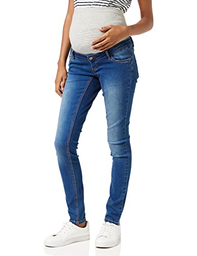 MAMALICIOUS Damen Mllola slanke blå jeans Noos B. Umstandshose, Blue Denim, 28W / 32L EU von MAMALICIOUS