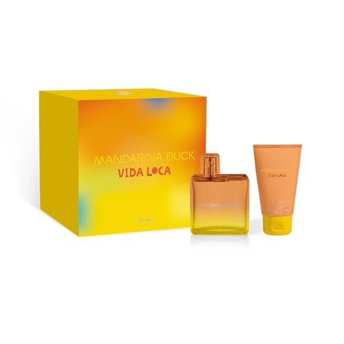 MANDARINA Duck FRAGRANCES | Vida Loca for Her Geschenkset für Damen, enthält Vida Loca for Her 100 ml und Körpercreme 50 ml, Duftfamilie Blumig, Holzig und Zitrisch MANDARINA Duck FRAGRANCES | Vida Loca for Her Geschenkset für Damen, enthält Vida Loca for Her 100 ml und Körpercreme 50 ml, Duftfamilie Blumig, Holzig und Zitrisch von MANDARINA DUCK FRAGRANCES