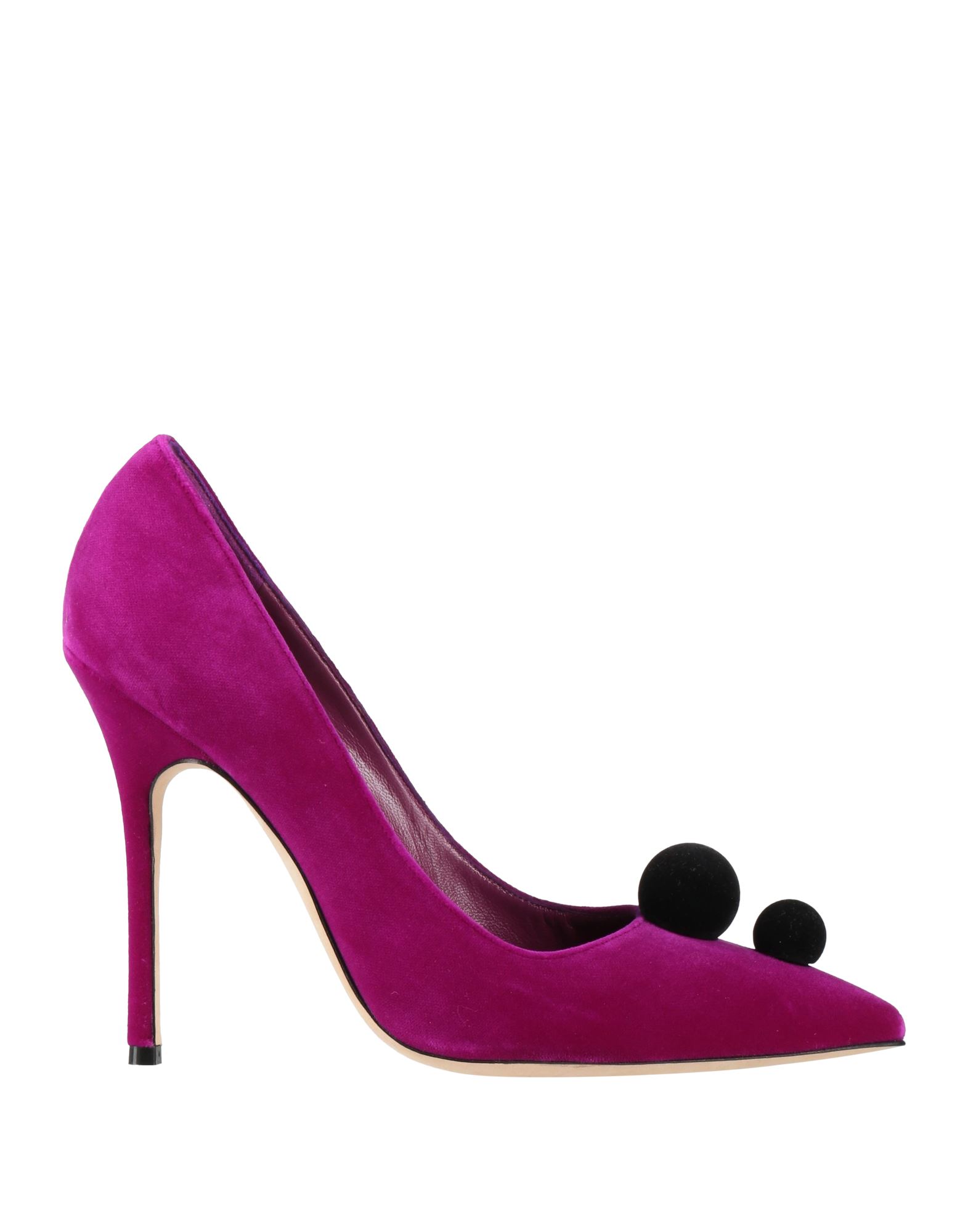 MANOLO BLAHNIK Pumps Damen Violett von MANOLO BLAHNIK