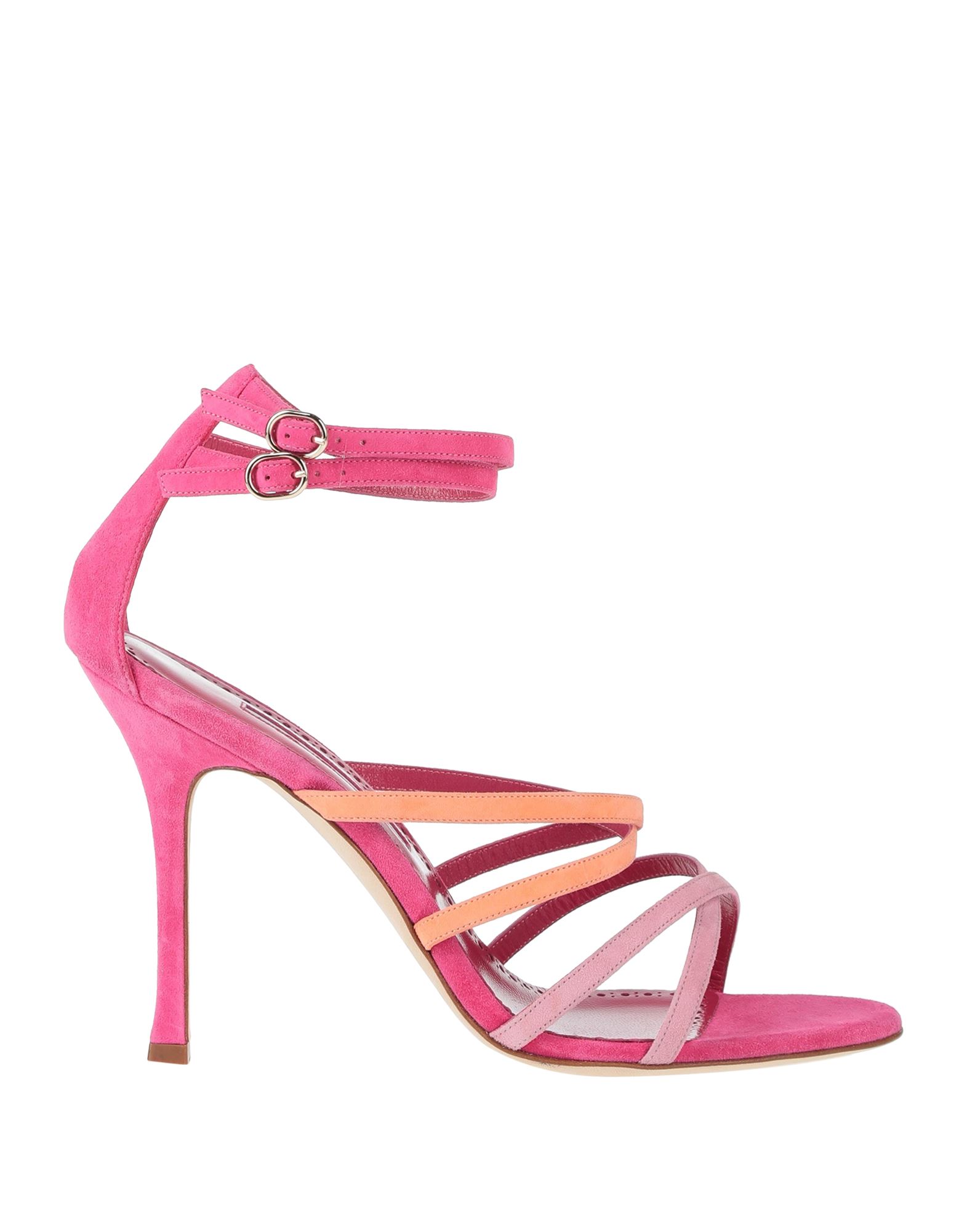 MANOLO BLAHNIK Sandale Damen Fuchsia von MANOLO BLAHNIK