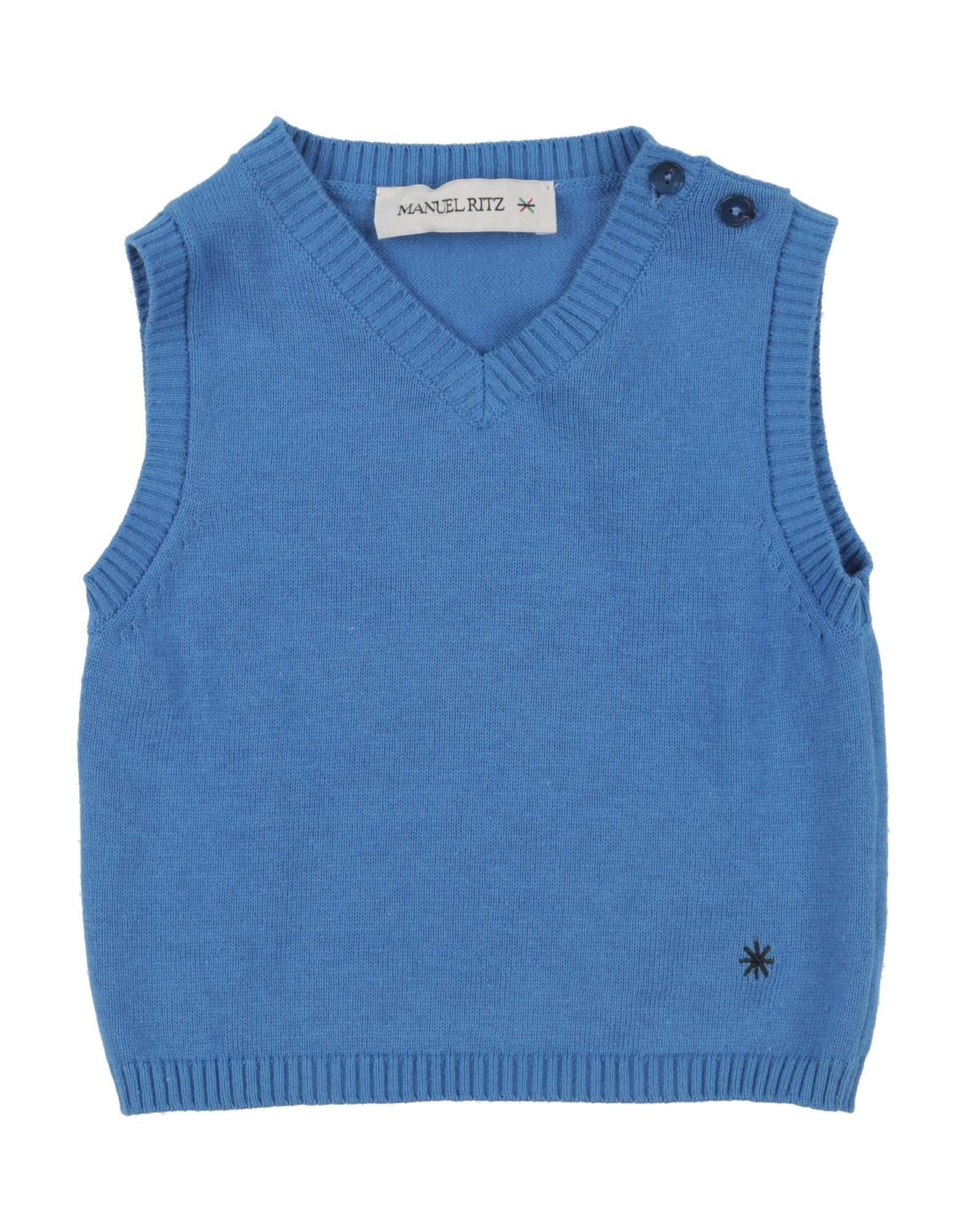 MANUEL RITZ Pullover Kinder Azurblau von MANUEL RITZ