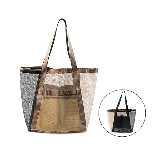 MANZURE Strandtaschen Für Damen Sehr Große Strandtaschen Wasserdicht Sanddicht Strandtasche Für Pool Reisen Picknicks Camping Täglich Strandtaschen Große Strandtaschen Wasserdichte Sanddichte Aus von MANZURE