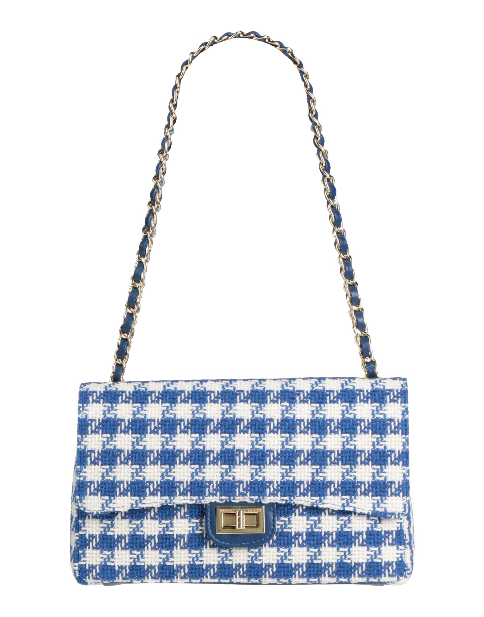 MARC ELLIS Schultertasche Damen Blau von MARC ELLIS