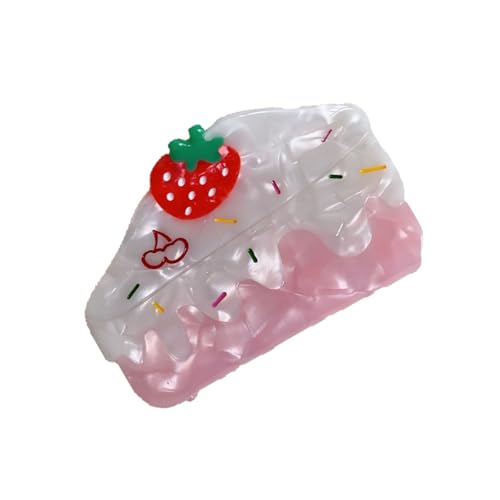 Haarklammer in Kuchenform, Acryl, stark, sicher, für Damen und Mädchen, für den Alltag und besondere Anlässe Haarklammer in Kuchenform, Acryl, stark, sicher, für Damen und Mädchen, für den Alltag und besondere Anlässe von MARCBUSE