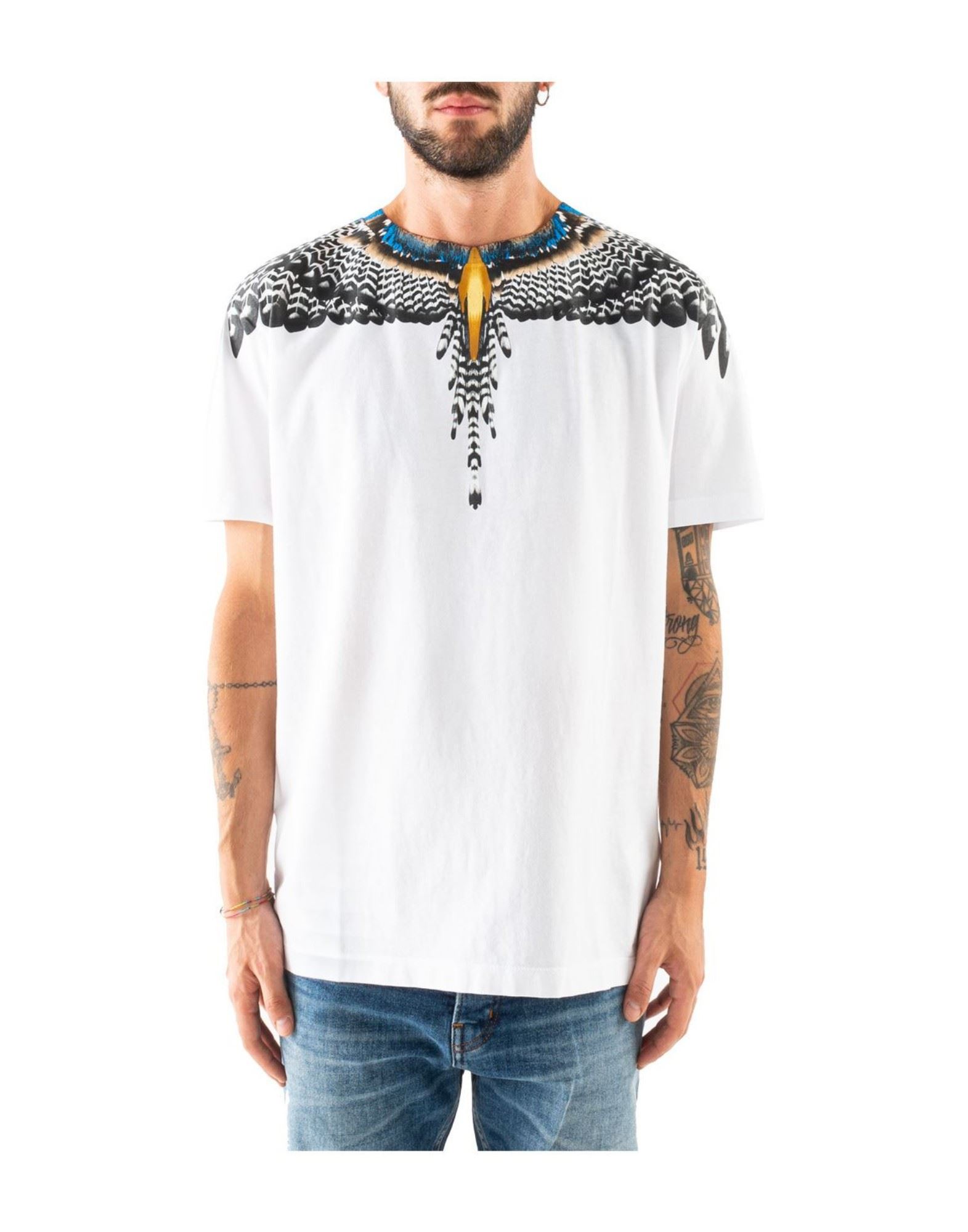 MARCELO BURLON T-shirts Herren Weiß von MARCELO BURLON