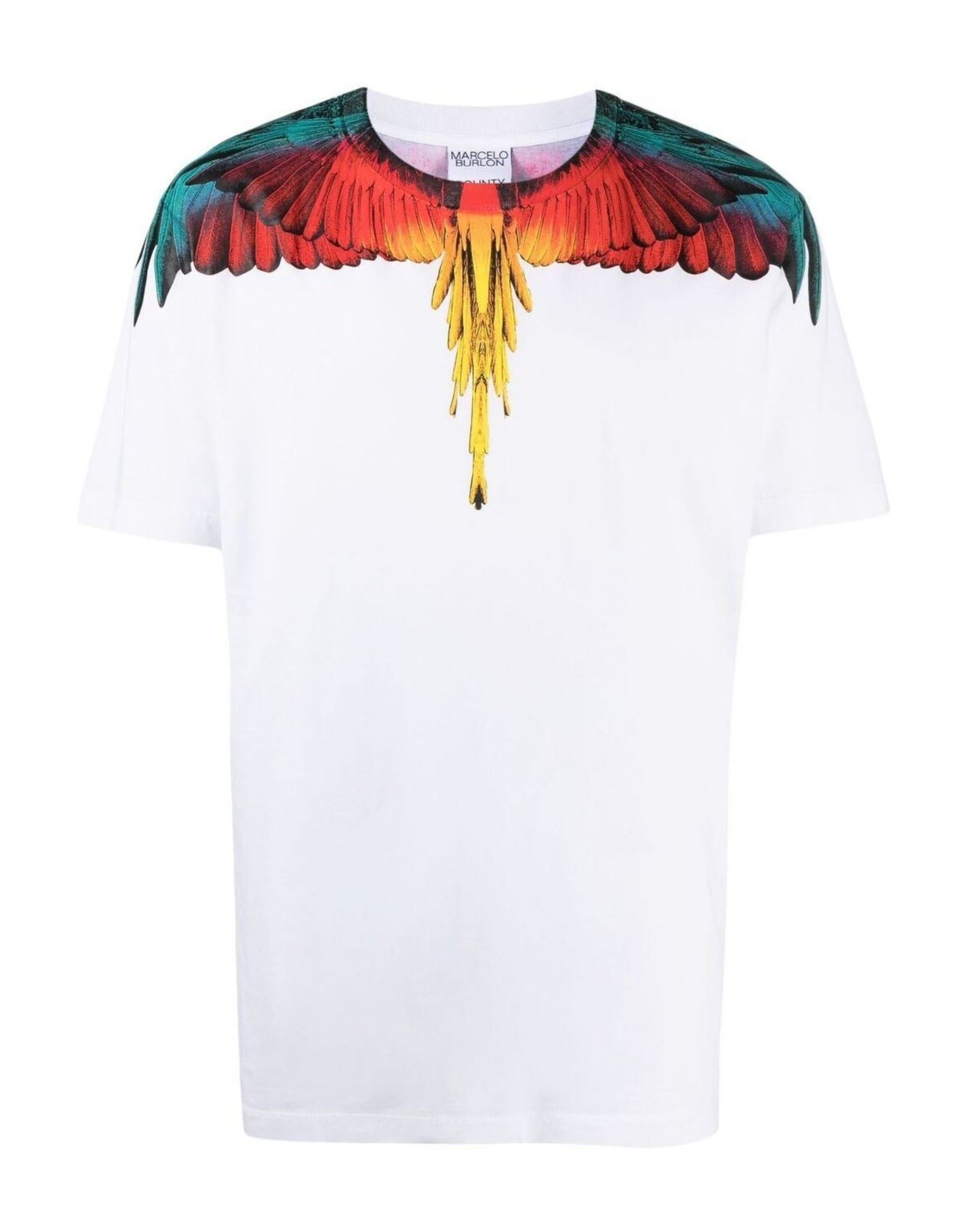 MARCELO BURLON T-shirts Herren Weiß von MARCELO BURLON