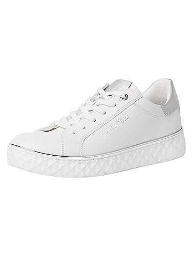 MARCO TOZZI Damen Sneaker, flacher Absatz, Wechselfußbett, weiches FEEL ME Fußbett, ideal für Business und Freizeit von MARCO TOZZI