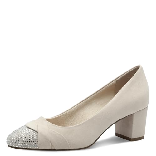 MARCO TOZZI Damen Pumps Spitz mit Glitzerdetails, Beige (Cream), 40 EU MARCO TOZZI Damen Pumps Spitz mit Glitzerdetails, Beige (Cream), 40 EU von MARCO TOZZI