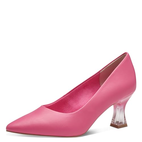 MARCO TOZZI Damen Pumps mit Stilettoabsatz Spitz, Rosa (Hot Pink), 36 EU von MARCO TOZZI