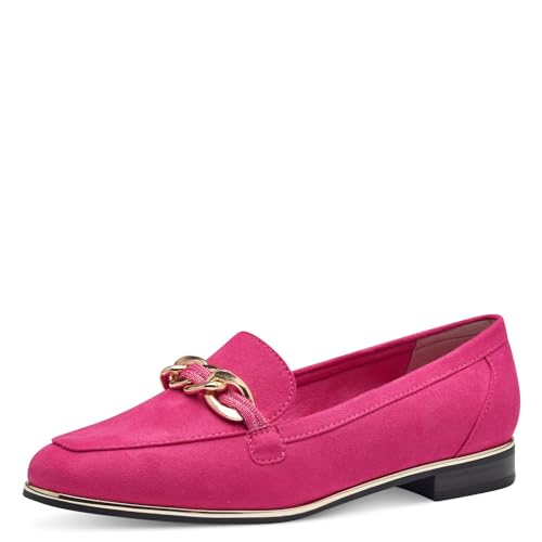 MARCO TOZZI Damen Slipper Elegant Vegan, Rosa (Pink), 38 EU von MARCO TOZZI