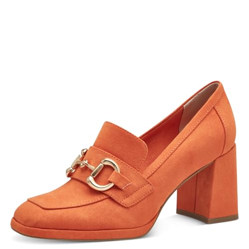 MARCO TOZZI Damen Trotteur Elegant Vegan, Orange (Orange), 37 EU von MARCO TOZZI