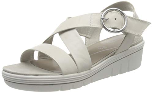 Marco Tozzi Damen 2-2-28514-24 Riemchensandalen, Weiß (White 100), 41 EU von MARCO TOZZI