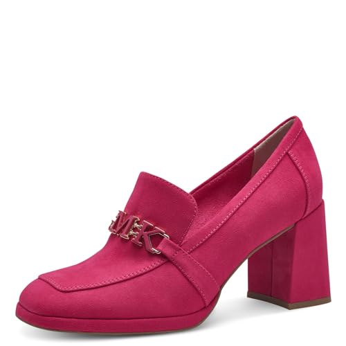 MARCO TOZZI by Guido Maria Kretschmer Damen Trotteur mit Blockabsatz Elegant, Rosa (Pink), 36 EU von MARCO TOZZI