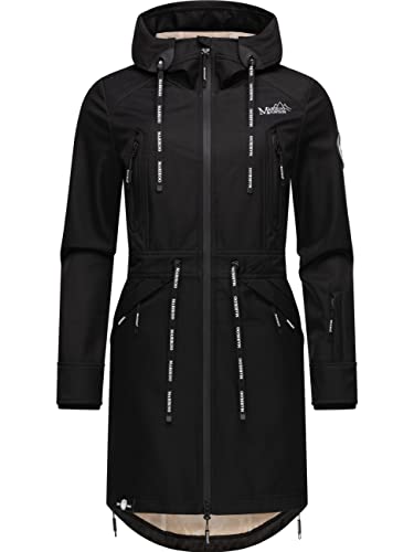 MARIKOO Damen Softshelljacke Racquellee Black Gr. 3XL MARIKOO Damen Softshelljacke Racquellee Black Gr. 3XL von MARIKOO