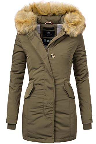 MARIKOO Damen Winter Kurzmantel Karmaa Grün Gr. L MARIKOO Damen Winter Kurzmantel Karmaa Grün Gr. L von MARIKOO