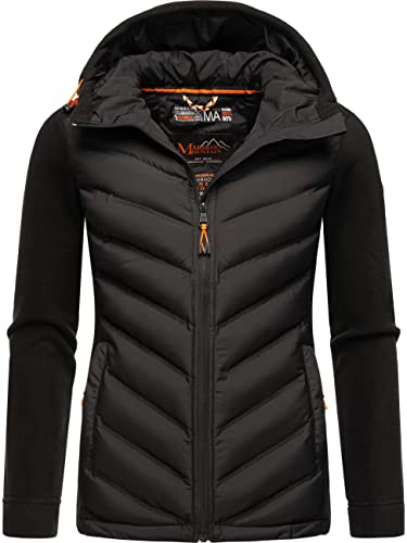MARIKOO Damen leichte Übergangsjacke Steppjacke Mount Haruna Black Gr. XXL MARIKOO Damen leichte Übergangsjacke Steppjacke Mount Haruna Black Gr. XXL von MARIKOO
