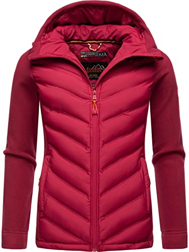 MARIKOO Damen leichte Übergangsjacke Steppjacke Mount Haruna Fuchsia Gr. S von MARIKOO