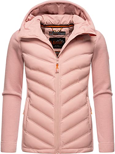 MARIKOO Damen leichte Übergangsjacke Steppjacke Mount Haruna Powder Rose Gr. XL von MARIKOO