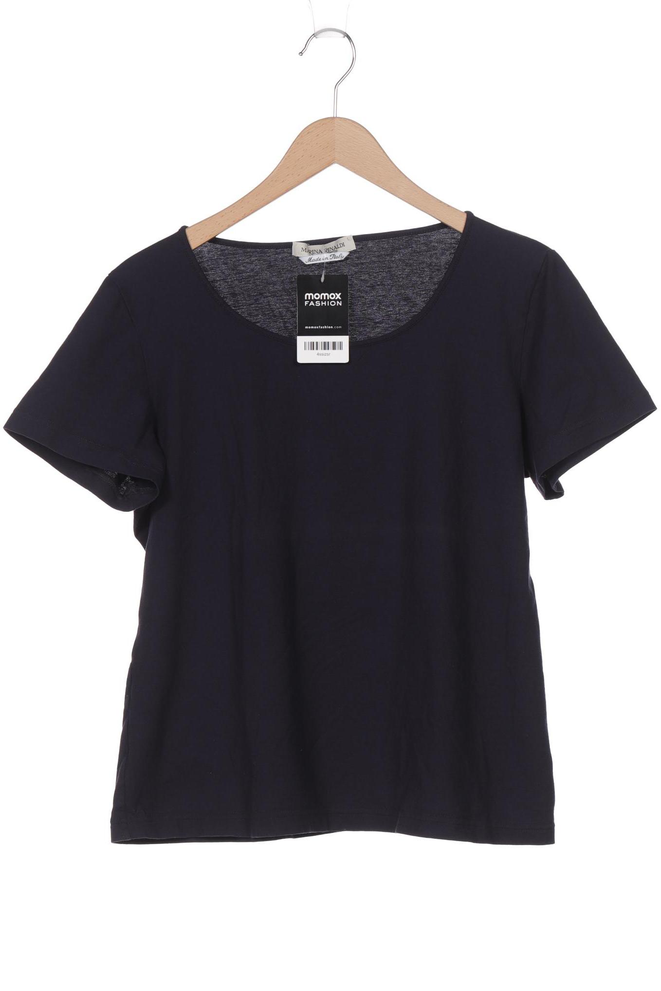 Marina Rinaldi Damen T-Shirt, marineblau, Gr. 44 von MARINA RINALDI