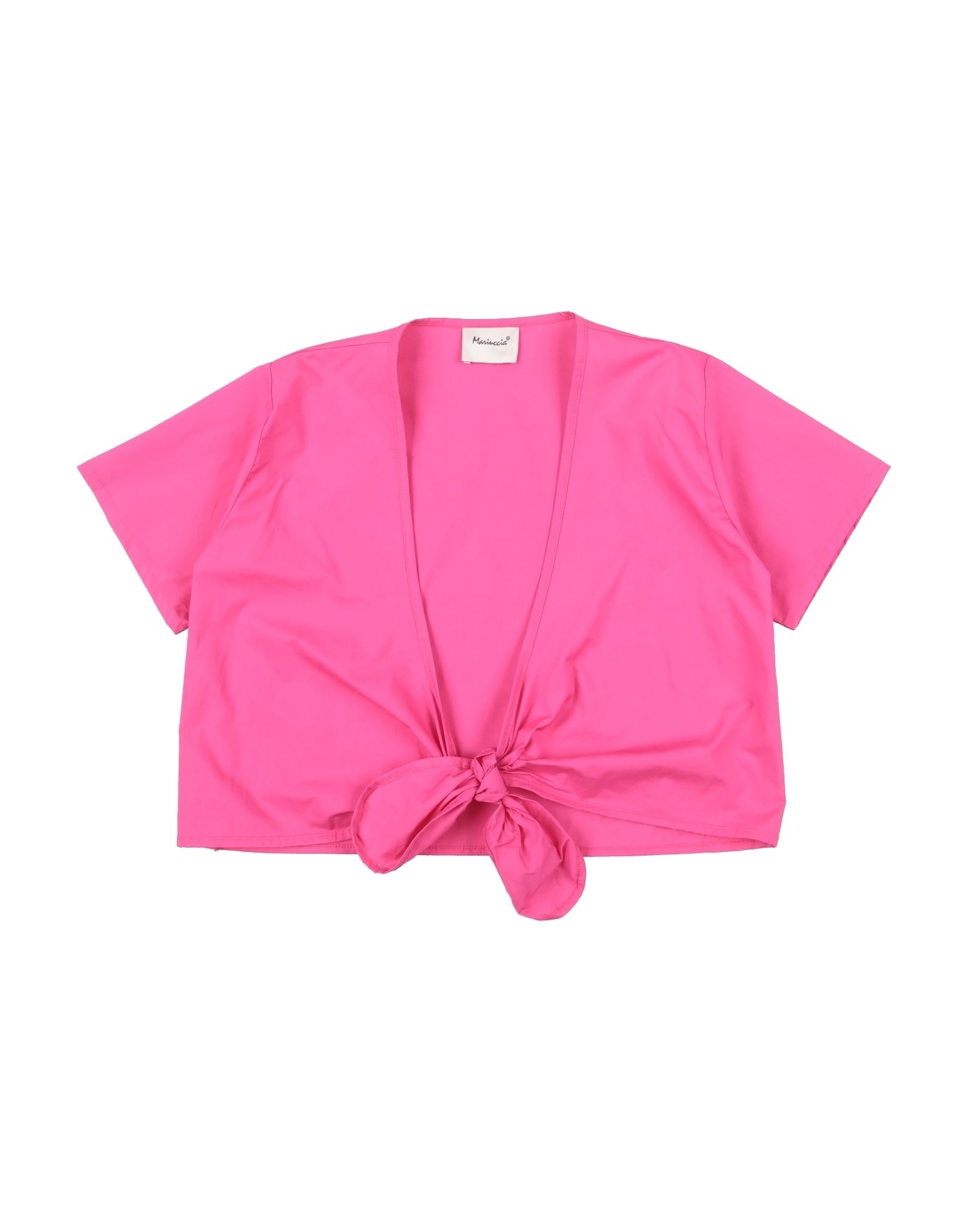 MARIUCCIA Wickelpullover Kinder Fuchsia von MARIUCCIA