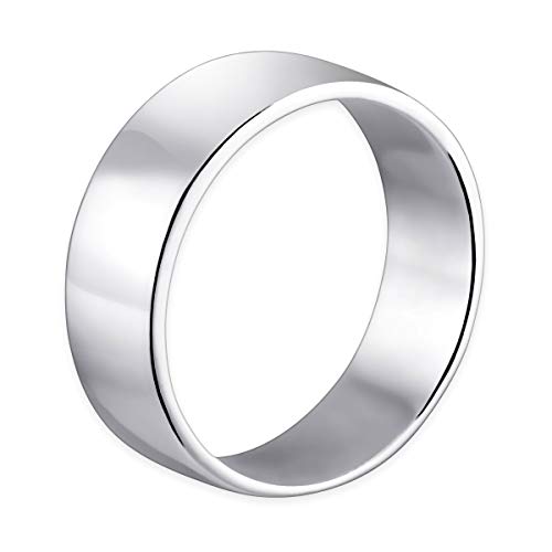 Materia Herren Ringe 925 Silber breit Gravur Bandring SR-29-59 von MATERIA by Matthias Wagner