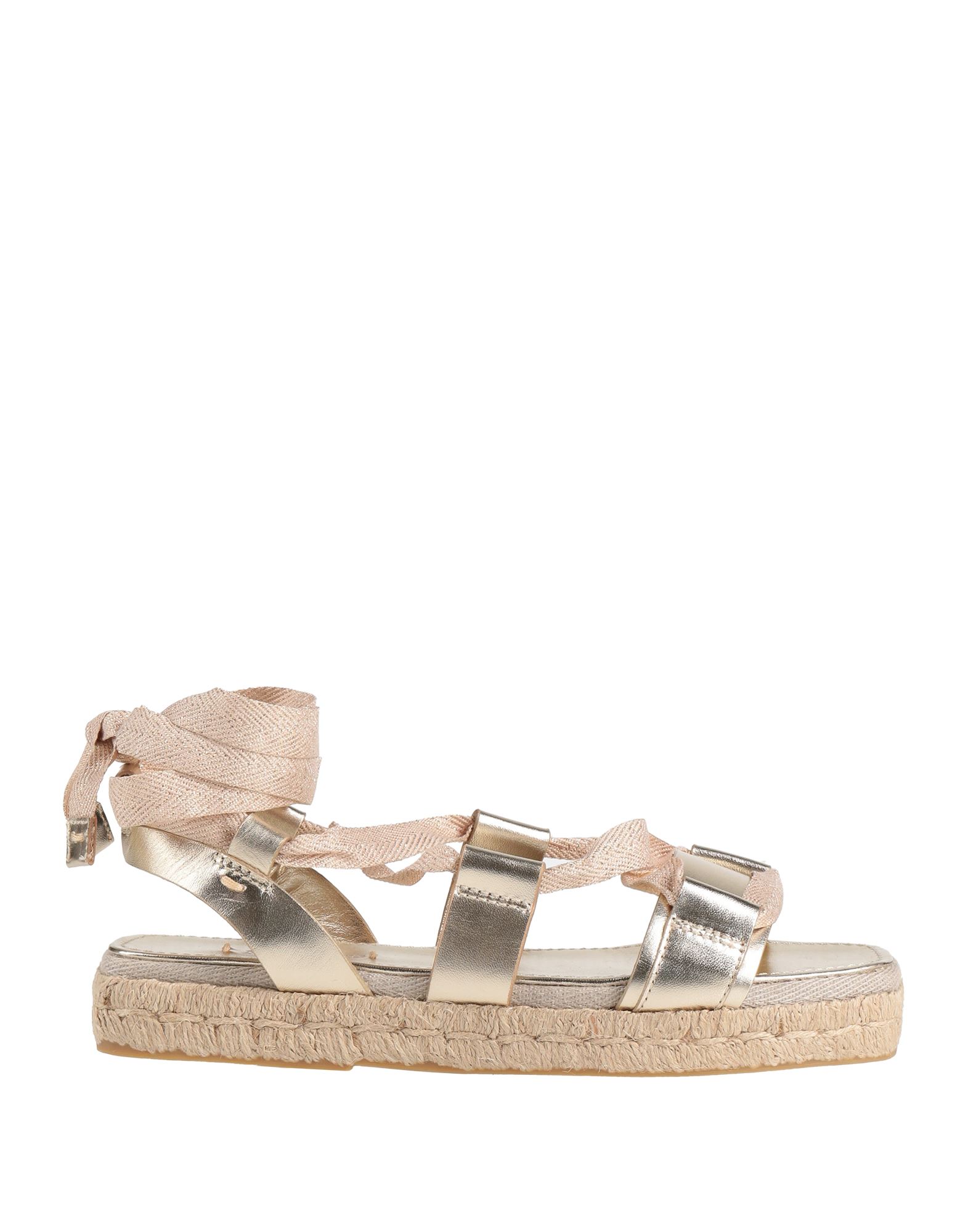 MAX MARA Espadrilles Damen Gold von MAX MARA