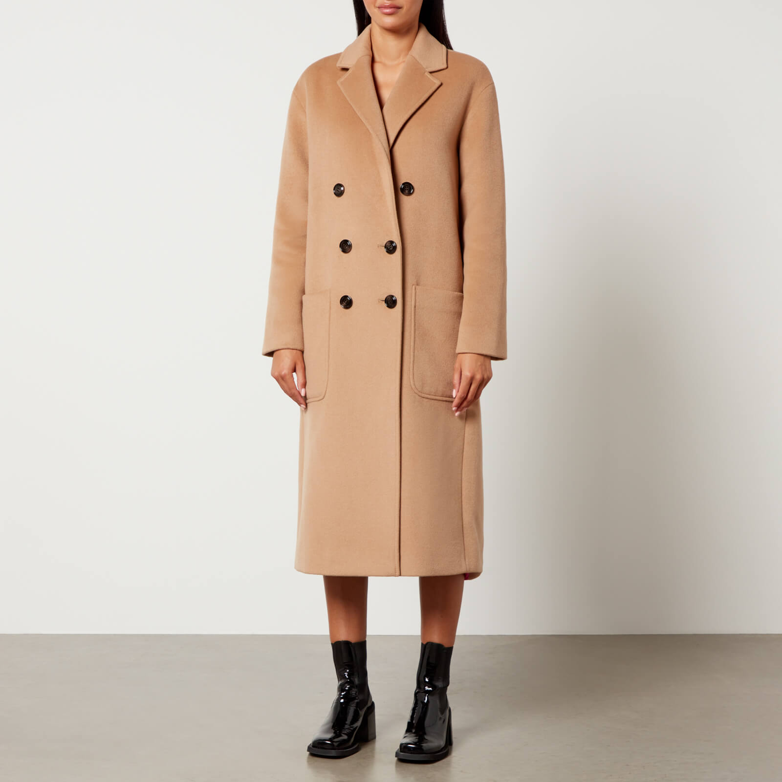 MAX&Co. Elemento Brushed Felt Coat - UK 8 von MAX&CO.