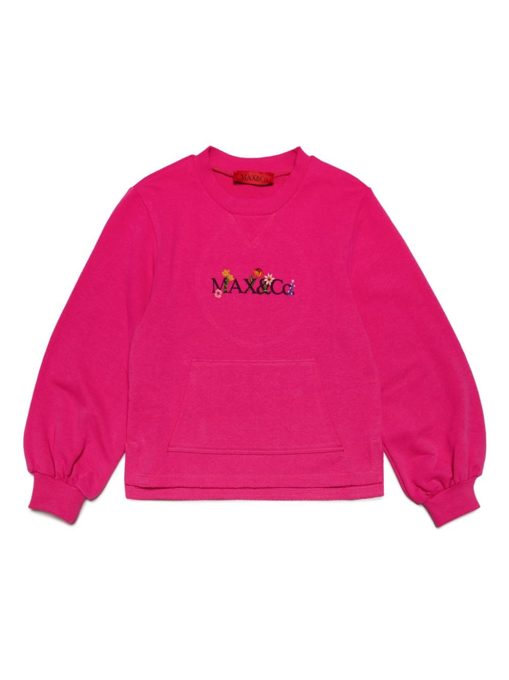 MAX&Co. Kids Sweatshirt mit Logo-Stickerei - Rosa von MAX&Co. Kids