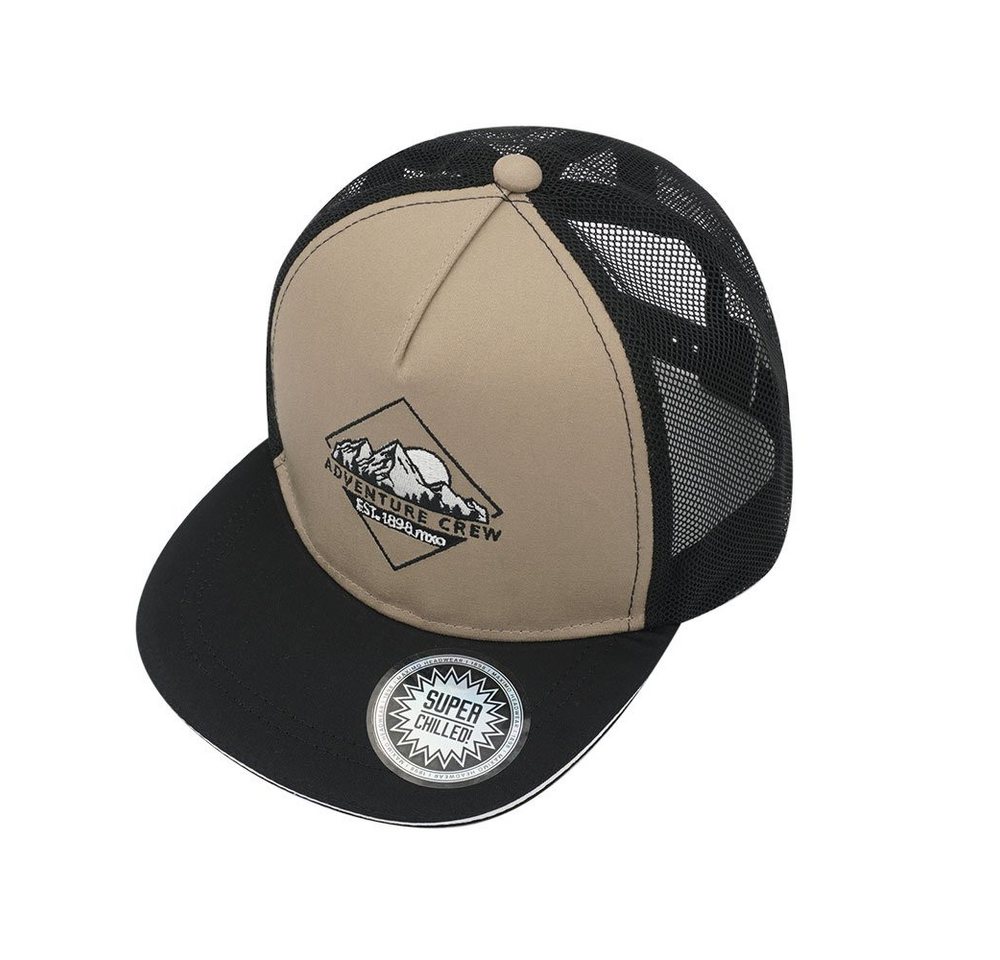 MAXIMO Baseball Cap KIDS-Cap, 'adventure crew' snap back Verschluß von MAXIMO